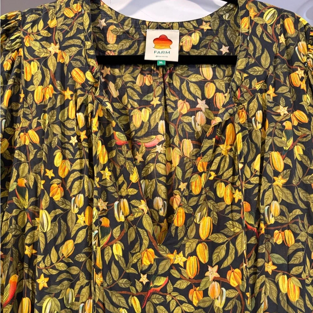 FARM Rio Star Fruit Maxi Dress - Size XL - Picture 5 of 12